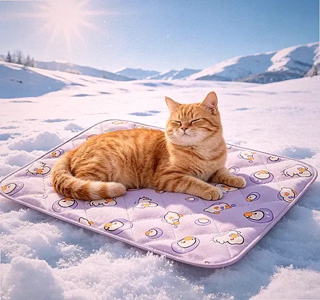 Aolso Waterproof Toddler Mattress Protector 50x40cm Washable Bed Pad for Cots