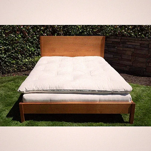 Soaring Heart Royale Organic Latex & Wool Topper Full Size 54" x 75"