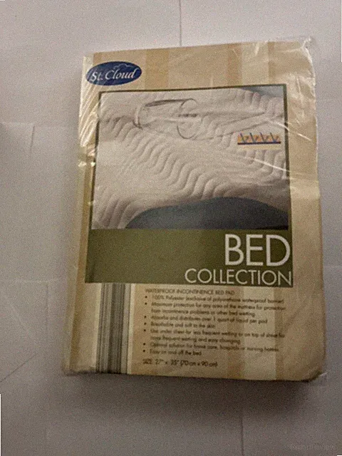 St. Cloud Waterproof Incontinence Bed Pad (27”x 35”)